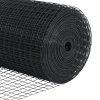Svařovaný drátěný plot se 11 U sloupky Šedý 0.4x25 m Ocel