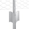 Plotové sloupky 11 ks U-Channel 80 cm pozinkovaná ocel