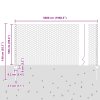 Plotové sloupky 10 ks U-kanál 140 cm pozinkovaná ocel