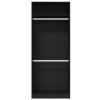 Šatní skříň Černý dub 80 x 50 x 200 cm Kompozitní dřevo