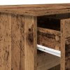 Stůl se zásuvkou Staré dřevo 140 x 49 x 76 cm Kompozitní dřevo