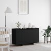 Servírovací skříň Černá 120 x 41 x 75 cm Kompozitní dřevo