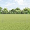 Euro Plot s 10 U Tyčkami Stříbrná 1,5x10 m Ocel
