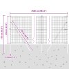 Euro plot s 13 sloupky 1,2x25 m pozinkovaná ocel zelená