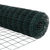 Plot s sloupkem Zelená 1,6 x 10 m Ocel a PVC