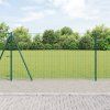 Plot s sloupkem Zelená 1,2 x 10 m Ocel a PVC 3350813