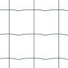 Plot s sloupkem Zelená 1,4 x 10 m Ocel a PVC 3350838