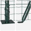 Plot s sloupkem Zelená 1,2 x 25 m Ocel a PVC 3350845