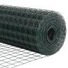 Plot s sloupkem Zelená 1,2 x 25 m Ocel a PVC 3350845