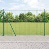 Plot s sloupkem Zelená 1,2 x 25 m Ocel a PVC 3350860