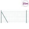 Plot s sloupkem Zelená 0,8 x 25 m Ocel 3350863
