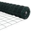 Plot s sloupkem Zelená 0,8 x 25 m Ocel 3350863