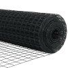 Plot s sloupkem Šedá 1,2 x 10 m Ocel a PVC 3350895