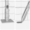 Euro Fence s 7 sloupky 1,5x10 m z pozinkované oceli
