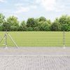 Plot s sloupkem Stříbrná 0,4 x 10 m Ocel 3351005
