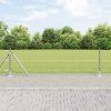 Plot s sloupkem Stříbrná 0,4 x 25 m Ocel 3351021