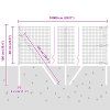 Plotový sloupek. Zelená 3351785