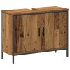 Sada koupelnového nábytku 4 ks Staré dřevo Engineered Wood