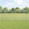 Svařovaný drátěný plot s 7 kotvami 0.8x10 m Pozinkovaná ocel