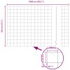 Plot Euro s 10 U sloupky Šedý 1.2x10 m Ocel