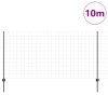 Plot Euro s 10 U sloupky Šedý 1.2x10 m Ocel