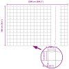 Plot s sloupkem Šedá 3336140
