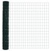 Plot s sloupkem Zelená 1,6 x 10 m Ocel a PVC 3350302