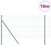 Plot s sloupkem Zelená 1 x 10 m Ocel 3350306