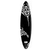 Nafukovací SUP paddleboard s příslušenstvím 305x76x15 cm černý 92746