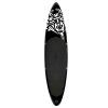 Nafukovací SUP paddleboard s příslušenstvím 305x76x15 cm černý 92746