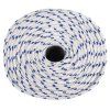 Lodní lano bílé 10 mm 100 m polypropylen 152296