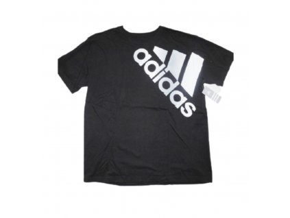Adidas pánské tričko s nápisem krátký rukáv černé