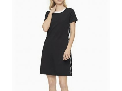 Calvin Klein dámské šaty tričkové CD2A18P2 černé