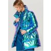 Mohito dámská zimní bunda vícebarevná metalická