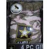 U.S. Army dárková sada pro psy set 4 ks maskáčový styl