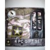 U.S. Army dárková sada pro psy set 4 ks maskáčový styl