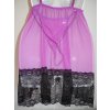 Spree lingerie noční košilka + kalhotky barva fialová