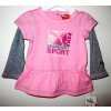 Puma Kids kojenecká / dětská souprava pro holčičky růžová / šedá