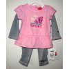 Puma Kids kojenecká / dětská souprava pro holčičky růžová / šedá