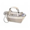 DKNY dámská kabelka satchel do ruky i přes rameno bílá