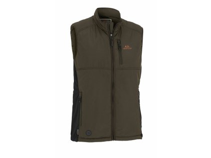 Vyhřívaná vesta Swedteam Alpha Light PRO brown
