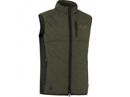 Vyhřívaná vesta Swedteam Alpha Light PRO M Heat green