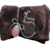 22281 deka jelen pro myslivce z mikroflanelu sleep well 150x200cm