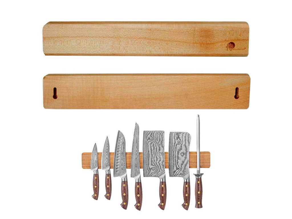 magnetická lišta na zeď 50 cm Acacia 1
