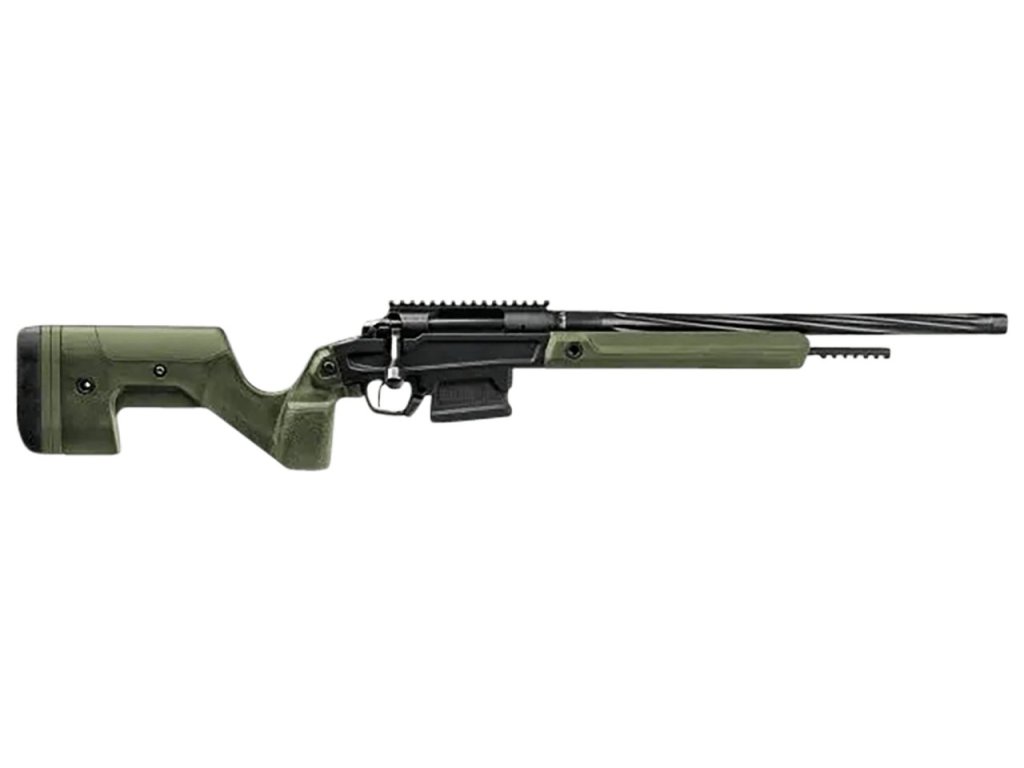 Puška opak. Stag Arms, Mod: Pursuit Sporter, Ráže: 6,5mm CRM, hl: 20" kanilovaná, OD Green