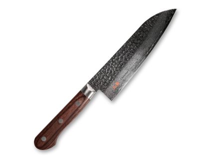 Nůž Santoku 165 mm Suncraft Senzo Universal Tsuchime Damascus