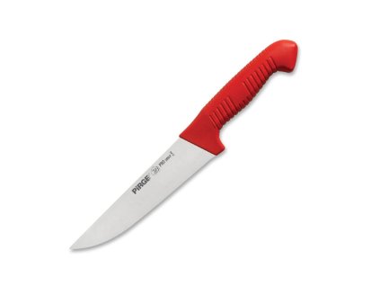 Porcovací řeznický nůž 160 mm - červený, Pirge PRO 2002 Butcher