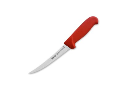Vykosťovací řeznický nůž 135 mm červený, Pirge BUTCHER'S