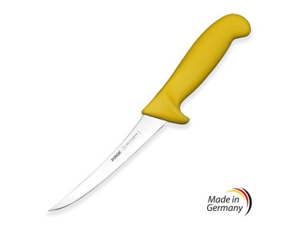 Řeznický vykosťovací nůž 150 mm Made in Germay žlutý, Pirge BUTCHER'S