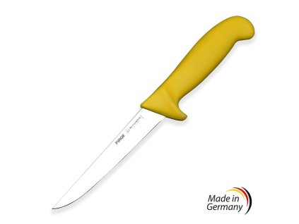 Řeznický vykosťovací rovný nůž 150 mm Made in Germany žlutý, Pirge BUTCHER'S